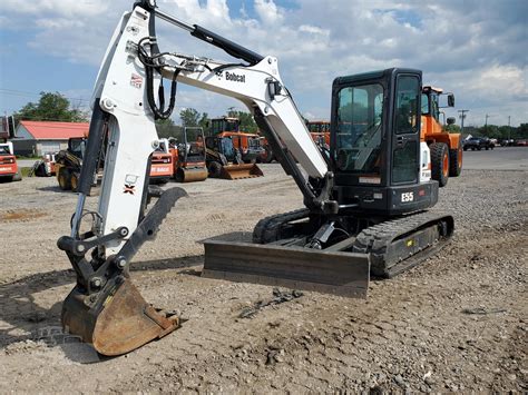 bobcat mini excavator cost new|bobcat e55 for sale craigslist.